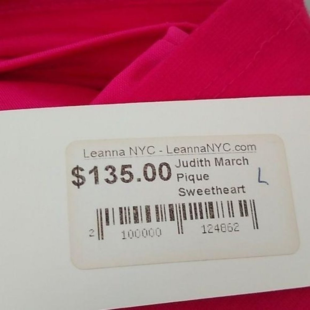 Judith March Dress Sweetheart Peplum Strapless NWT - Picture 8 of 8